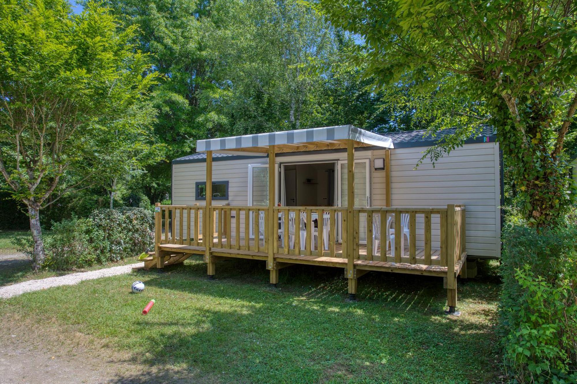 Camping du Lac de Groléjac Exterior foto