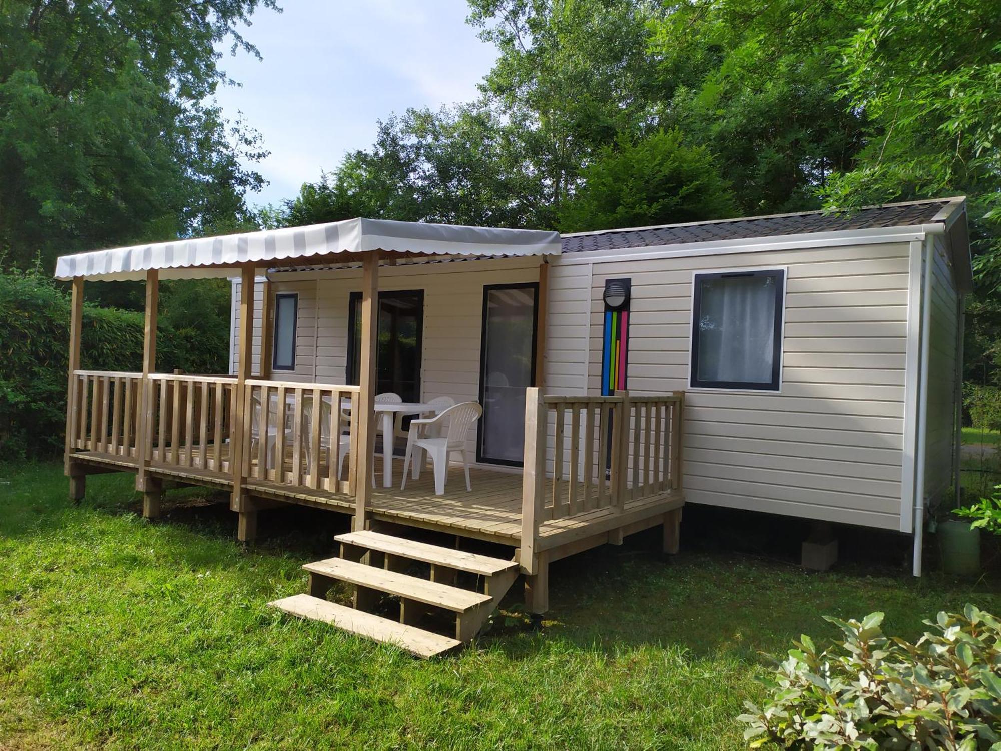 Camping du Lac de Groléjac Exterior foto
