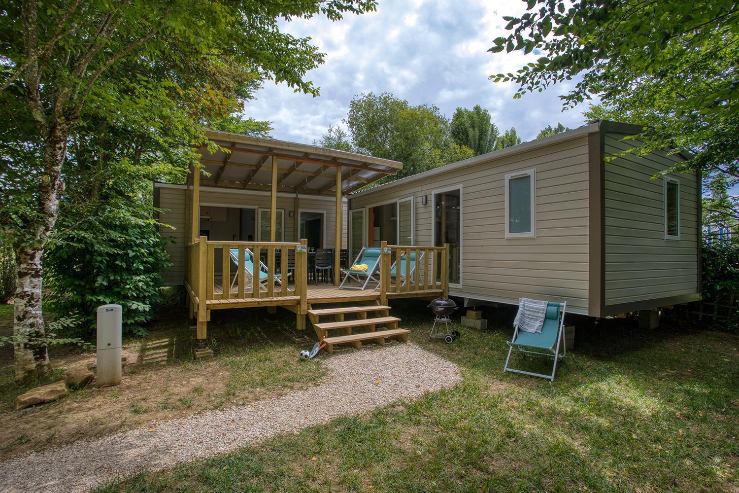 Camping du Lac de Groléjac Exterior foto